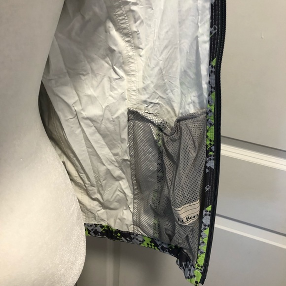 Ll Bean youth raincoat windbreaker size x large 18 - Picture 4 of 6